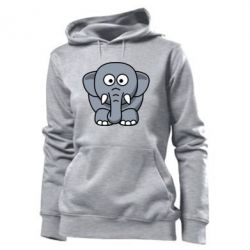 Худі жіноче Слоненя - PrintSalon
