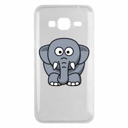 Чохол для Samsung J3 2016 Слоненя - PrintSalon