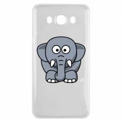 Чохол для Samsung J7 2016 Слоненя - PrintSalon