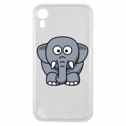 Чохол для iPhone XR Слоненя - PrintSalon