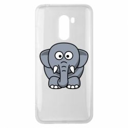Чохол для Xiaomi Pocophone F1 Слоненя - PrintSalon