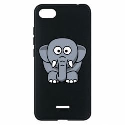 Чохол для Xiaomi Redmi 6A Слоненя - PrintSalon