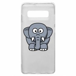 Чохол для Samsung S10+ Слоненя - PrintSalon
