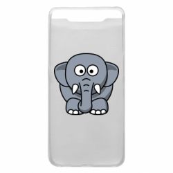 Чохол для Samsung A80 Слоненя - PrintSalon