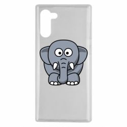Чохол для Samsung Note 10 Слоненя - PrintSalon