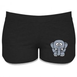 Жіночі шорти Слоненя - PrintSalon