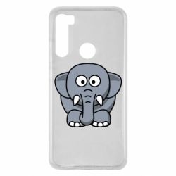 Чохол для Xiaomi Redmi Note 8 Слоненя - PrintSalon
