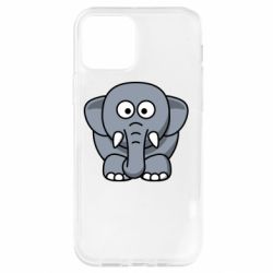 Чохол для iPhone 12 Слоненя - PrintSalon