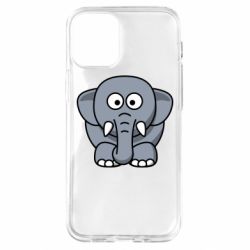 Чохол для iPhone 12 mini Слоненя - PrintSalon