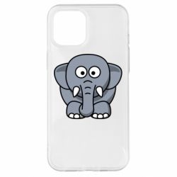 Чохол для iPhone 12 Pro Max Слоненя - PrintSalon