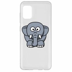 Чохол для Samsung A31 Слоненя - PrintSalon