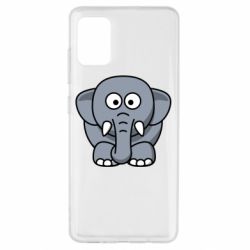 Чохол для Samsung A51 Слоненя - PrintSalon