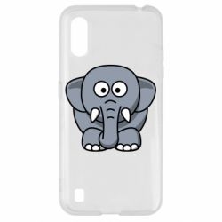 Чохол для Samsung A01 / M01 Слоненя - PrintSalon