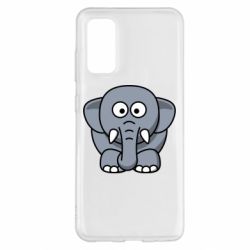 Чохол для Samsung S20 Слоненя - PrintSalon