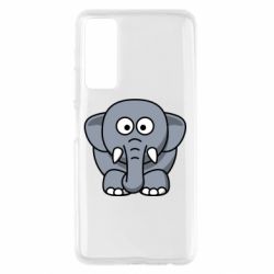 Чохол для Huawei P Smart 2021 Слоненя - PrintSalon