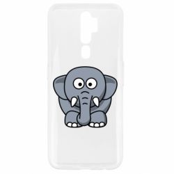 Чохол для Oppo A5/A9 2020 Слоненя - PrintSalon