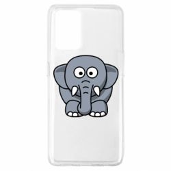 Чохол для Oppo A74 4G Слоненя - PrintSalon
