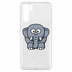 Чохол для Oppo A91 / Reno3Слоненя - PrintSalon
