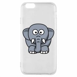 Чохол для iPhone 6/6S Слоненя - PrintSalon