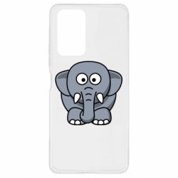 Чохол для Xiaomi Redmi Note 10 Pro Слоненя - PrintSalon