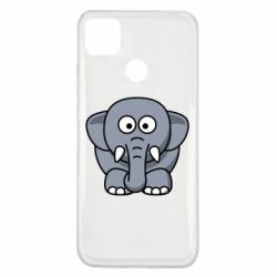 Чохол для Xiaomi Redmi 9c Слоненя - PrintSalon