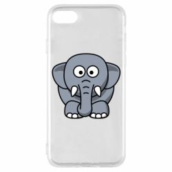 Чохол для iPhone 7 Слоненя - PrintSalon