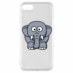 Чохол для iPhone SE 2022 Слоненя - PrintSalon