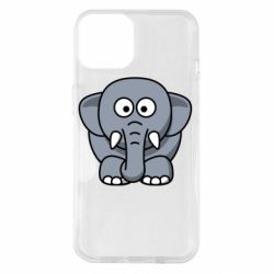Чохол для iPhone 14 Слоненя - PrintSalon