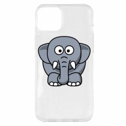 Чохол для iPhone 14 Plus Слоненя - PrintSalon