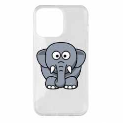 Чохол для iPhone 14 Pro Max Слоненя - PrintSalon