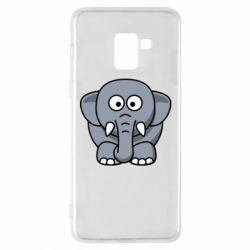 Чохол для Samsung A8+ 2018 Слоненя - PrintSalon