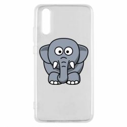 Чохол для Huawei P20 Слоненя - PrintSalon