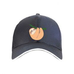 Кепка Sloth on a branch - PrintSalon