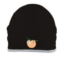 Шапка Sloth on a branch - PrintSalon