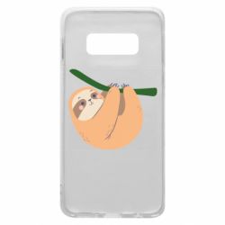 Чехол для Samsung S10e Sloth on a branch - PrintSalon