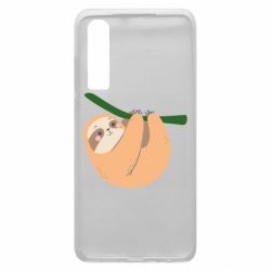 Чехол для Huawei P30 Sloth on a branch - PrintSalon
