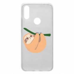 Чехол для Xiaomi Redmi 7 Sloth on a branch - PrintSalon