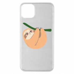 Чехол для iPhone 11 Pro Max Sloth on a branch - PrintSalon