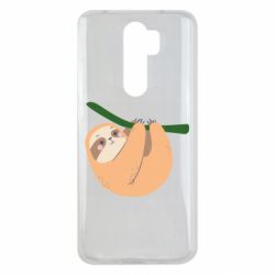Чехол для Xiaomi Redmi Note 8 Pro Sloth on a branch - PrintSalon