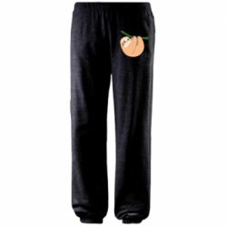 Штаны Sloth on a branch - PrintSalon