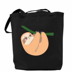 Шоппер Sloth on a branch - PrintSalon