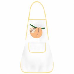 Фартук Sloth on a branch - PrintSalon