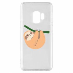 Чехол для Samsung S9 Sloth on a branch - PrintSalon