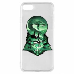 Чохол для iPhone SE 2022 Slytherin collage - PrintSalon