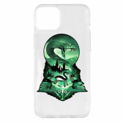 Чохол для iPhone 14 Plus Slytherin collage - PrintSalon