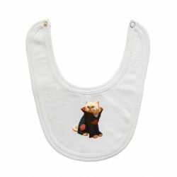 Слюнявчик  Akatsuki angry cat - PrintSalon