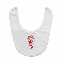 Слинявчик Amy Rose with smile - PrintSalon