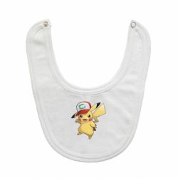 Слюнявчик  Ash's hat Pikachu - PrintSalon