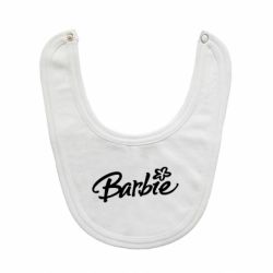 Слюнявчик  Barbie Logo - PrintSalon