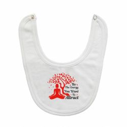 Слюнявчик  Be Energy - To Attrack - PrintSalon